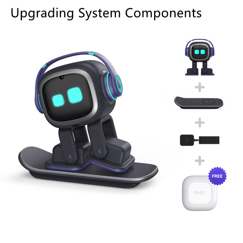 AI Robot Toy with Voice Recognition & Emotional Interaction, Smart Desktop Companion Pet for Kids, Bluetooth & App-Controlled Robot