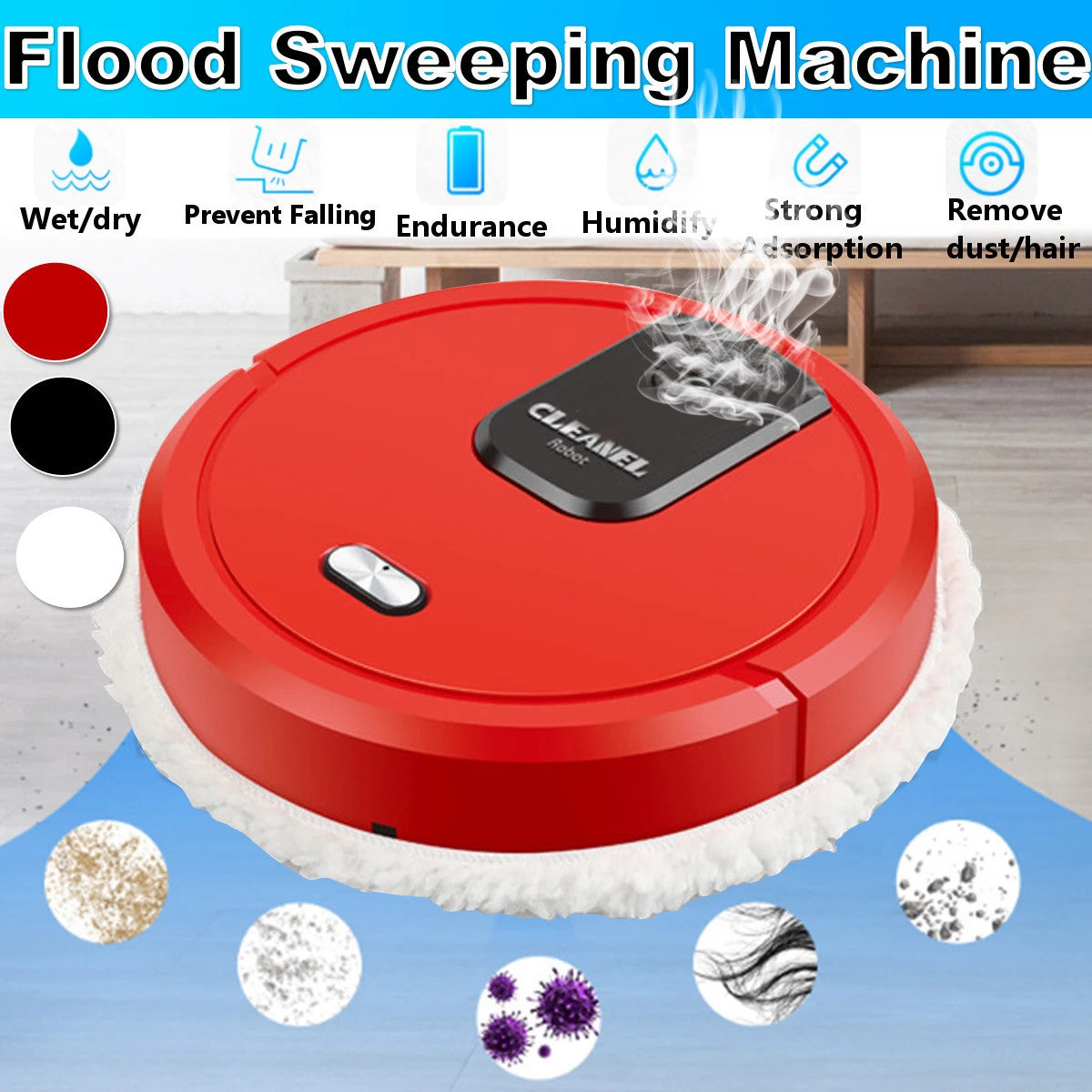 3-in-1 Smart Robot Vacuum Mop Cleaner