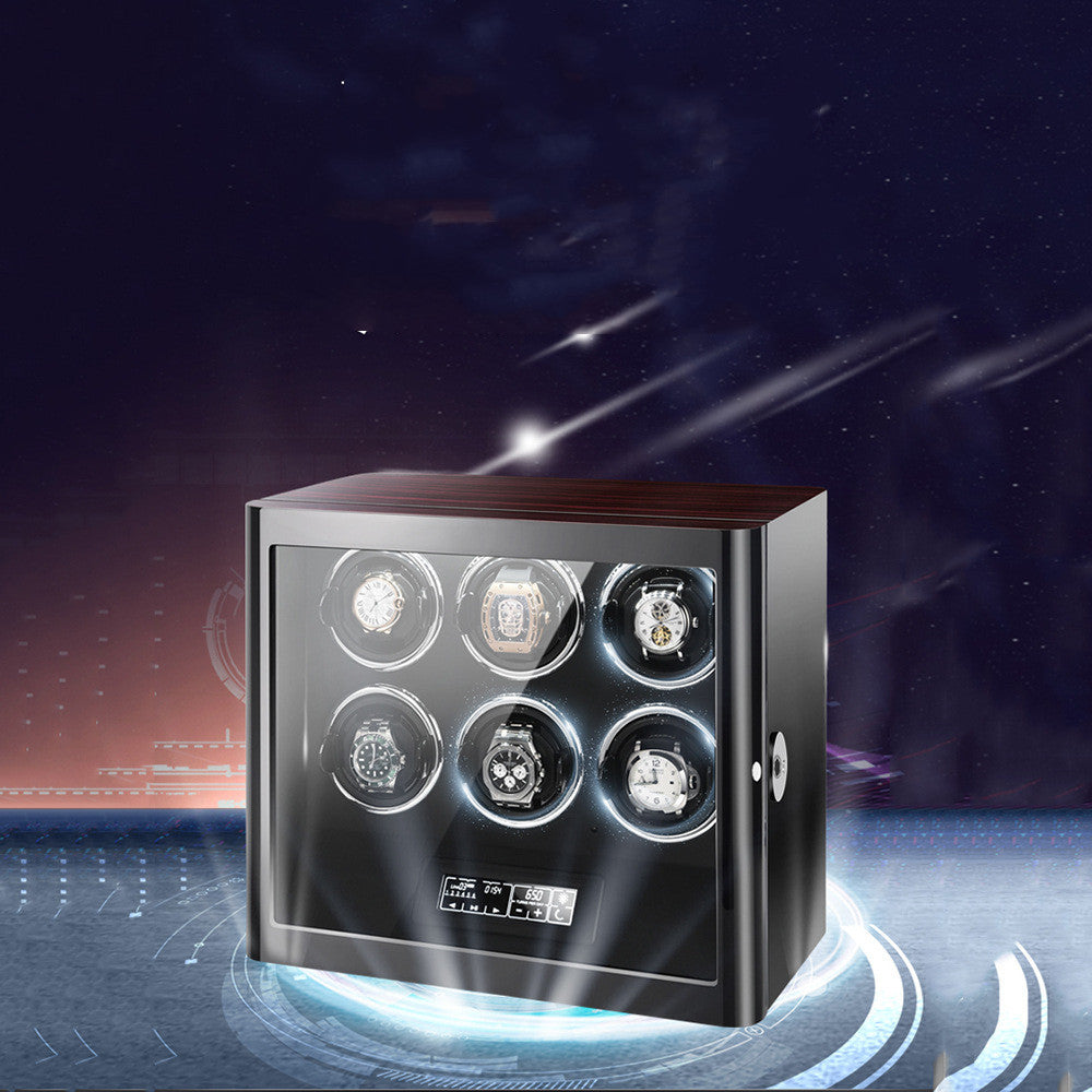 Household Anti-magnetic Fingerprint Lock Automatic Watch Winder