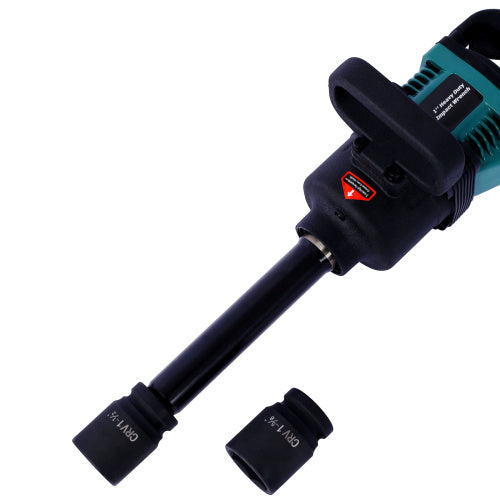 Industrial 1 Inch Air Wrench Pistol Long Handle Air Truck With 38mm And 41mm Sockets