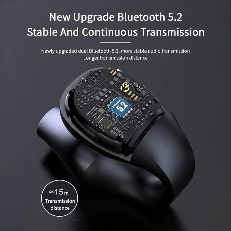 Bone Conduction Bluetooth Headphones - Open-Ear Wireless Sports Earphones