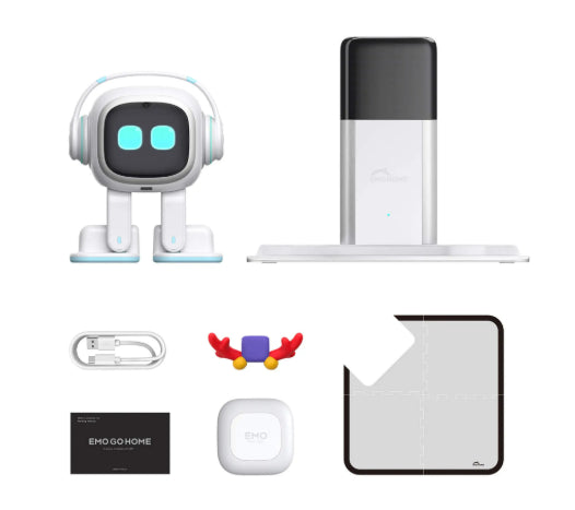 AI Robot Toy with Voice Recognition & Emotional Interaction, Smart Desktop Companion Pet for Kids, Bluetooth & App-Controlled Robot