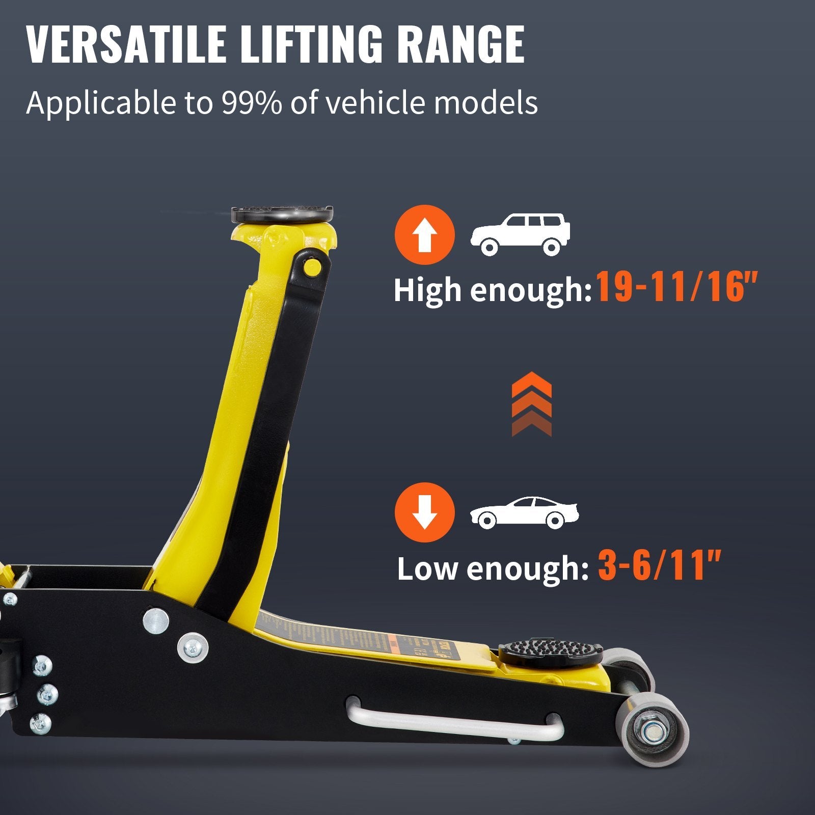 3-ton Low Profile Aluminum Steel Racing Car Landing Jack Dual Lifting Car Automatic, Banned Platform Temu
