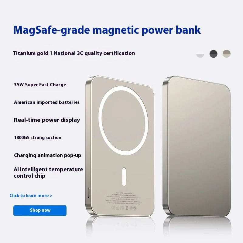 Magnetic Wireless Power Bank Magsafe