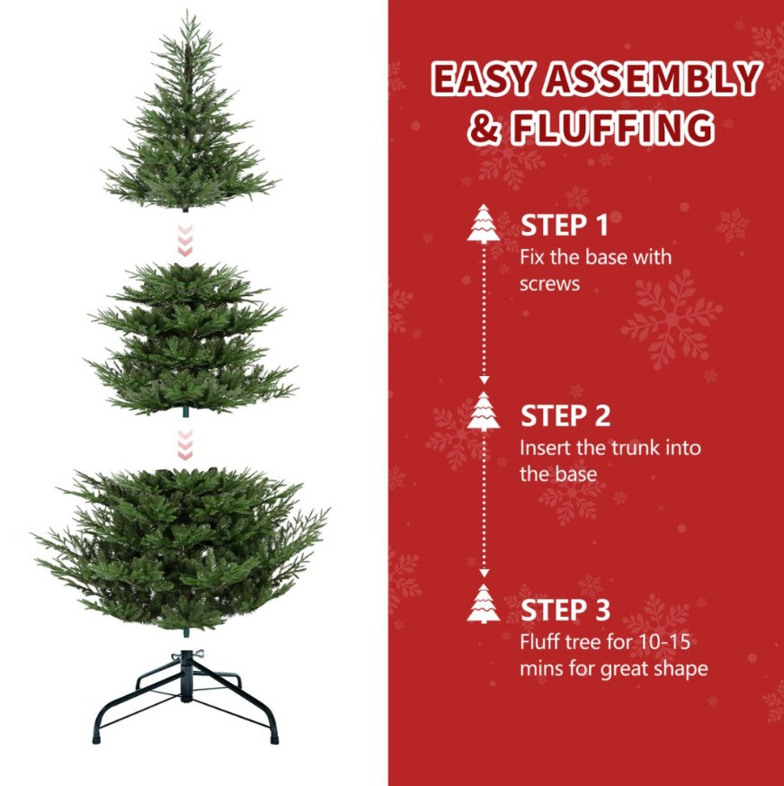 9ft Pe Pvc Hybrid Automatic Tree